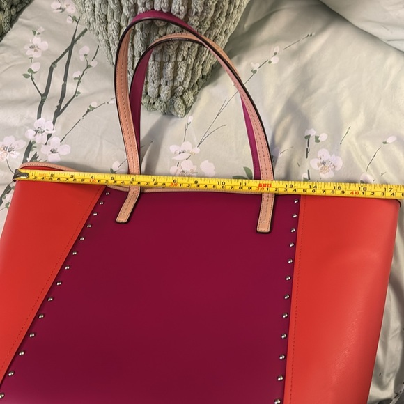 Coach Tote with Rivets - Picture 9 of 12